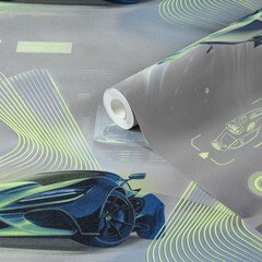Изображение товара Обои компакт-винил на флизелиновой основе Erismann Benefit Rally 60704-03 (1,06х10,05 м)