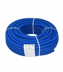 Труба гофрированная 25 мм СТС для металлопластиковых труб d16 мм синяя (50 м) - фото 3