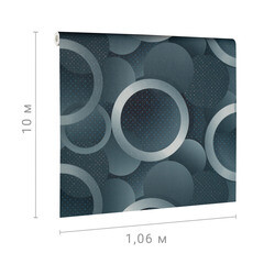 Обои компакт-винил на флизелиновой основе Erismann Orbita 60800-04 (1,06х10,05 м) - фото 2