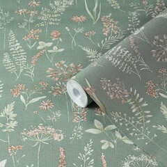 Изображение товара Обои бумажные Саратовские обои Гербарий Д953-04 (0,53х10,05 м)