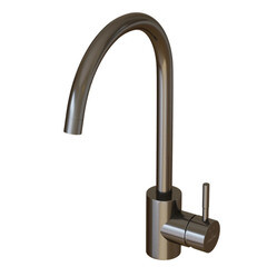 Изображение товара Смеситель для кухни Mixline графит с высоким изливом однорычажный (553817)