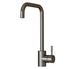 Изображение товара Смеситель для кухни Mixline графит с высоким изливом однорычажный (553814)