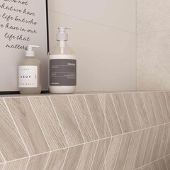 Плитка облицовочная Lavelly Eterno Motivo Albero бежевая 598x298x8,5 мм (8 шт.=1,425 кв.м) - фото 14