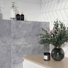 Плитка облицовочная Lavelly Eterno Parete серая 598x298x8,5 мм (8 шт.=1,425 кв.м) - фото 15