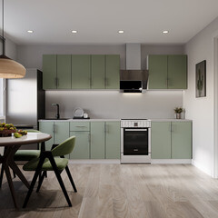 Столешница цемент 2400х600х26 мм ДСП - фото 2