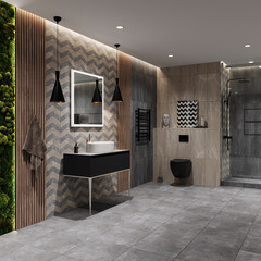 Плитка облицовочная Lavelly Eterno Marmo бежевая 598x298x8,5 мм (8 шт.=1,425 кв.м) - фото 12