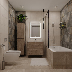 Керамогранит Lavelly Eterno Granito бежевый 420x420x8 мм (9 шт.=1,587 кв.м) - фото 15