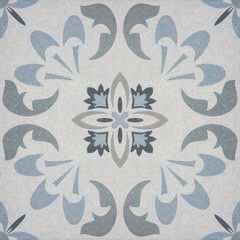 Керамогранит ProGres Majolica серый светлый декор 450х450х8 мм (6 шт.=1,215 кв.м) - фото 1