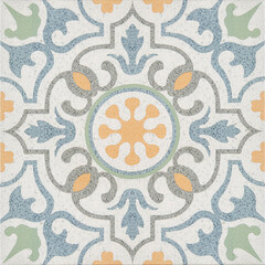 Изображение товара Керамогранит ProGres Monsaraz многоцветный декор 450x450x8 мм (6 шт.=1,215 кв.м)