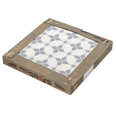 Керамогранит ProGres Palmer белый 450х450х8 мм (6 шт.=1,215 кв.м) - фото 2