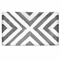 Коврик для ванной черный 80х50 см Delphinium Линия (103377) - фото 4