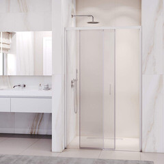 Душевая дверь RGW PA 017 стекло прозрачное 170х195 см профиль хром 6 мм раздвижная (350801717-11) - фото 7