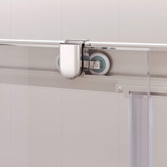 Душевая дверь RGW PA 017 стекло прозрачное 170х195 см профиль хром 6 мм раздвижная (350801717-11) - фото 6