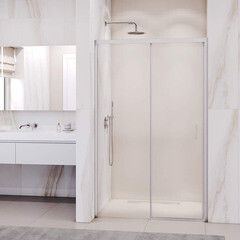 Душевая дверь RGW PA 017 стекло прозрачное 170х195 см профиль хром 6 мм раздвижная (350801717-11) - фото 4