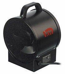 Пушка тепловая электрическая 2 кВт КМ HF2000A прямого нагрева - фото 2