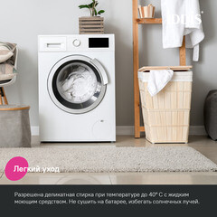 Коврик для ванной бежевый 120х70 см Iddis Base (BSQL01Mi12) - фото 7