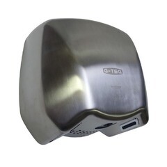 Сушилка для рук G-Teq 8888 MC высокоскоростная антивандальная 1800 Вт серая (10,74) - фото 1