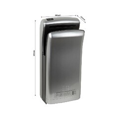 Сушилка для рук G-Teq 1800 PS погружная высокоскоростная 1800 Вт серая (12.63) - фото 6