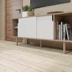 Керамогранит Estima Dream Wood DW02 светло-коричневый 1200х194х10 мм (7 шт.=1,63 кв.м) - фото 8