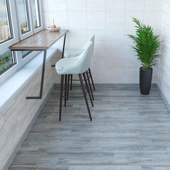 Керамогранит Estima Dream Wood DW03 темно-серый 1200х194х10 мм (7 шт.=1,63 кв.м) - фото 3