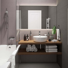 Керамогранит Estima Underground UN03 темно-серый 405х405х8 мм (11 шт.=1,804 кв.м) - фото 5