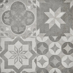 Изображение товара Керамогранит Estima Art AR01 бело-серый 405х405х8 мм (11 шт.=1,804 кв.м)