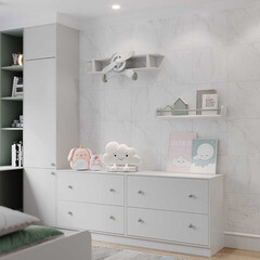 Керамогранит Estima Melody MO01 светло-серый 405х405х8 мм (11 шт.=1,804 кв.м) - фото 4