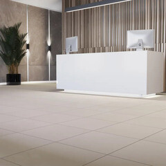 Керамогранит Estima Rainbow бело-бежевый матовый RW01 600х600х10 мм (4 шт.=1,44 кв.м) - фото 4