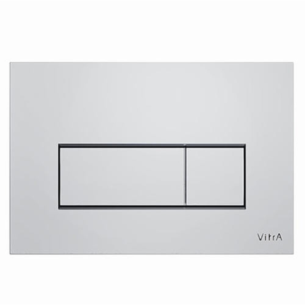 фото Клавиша смыва для инсталляций vitra root square хром (740-2380)