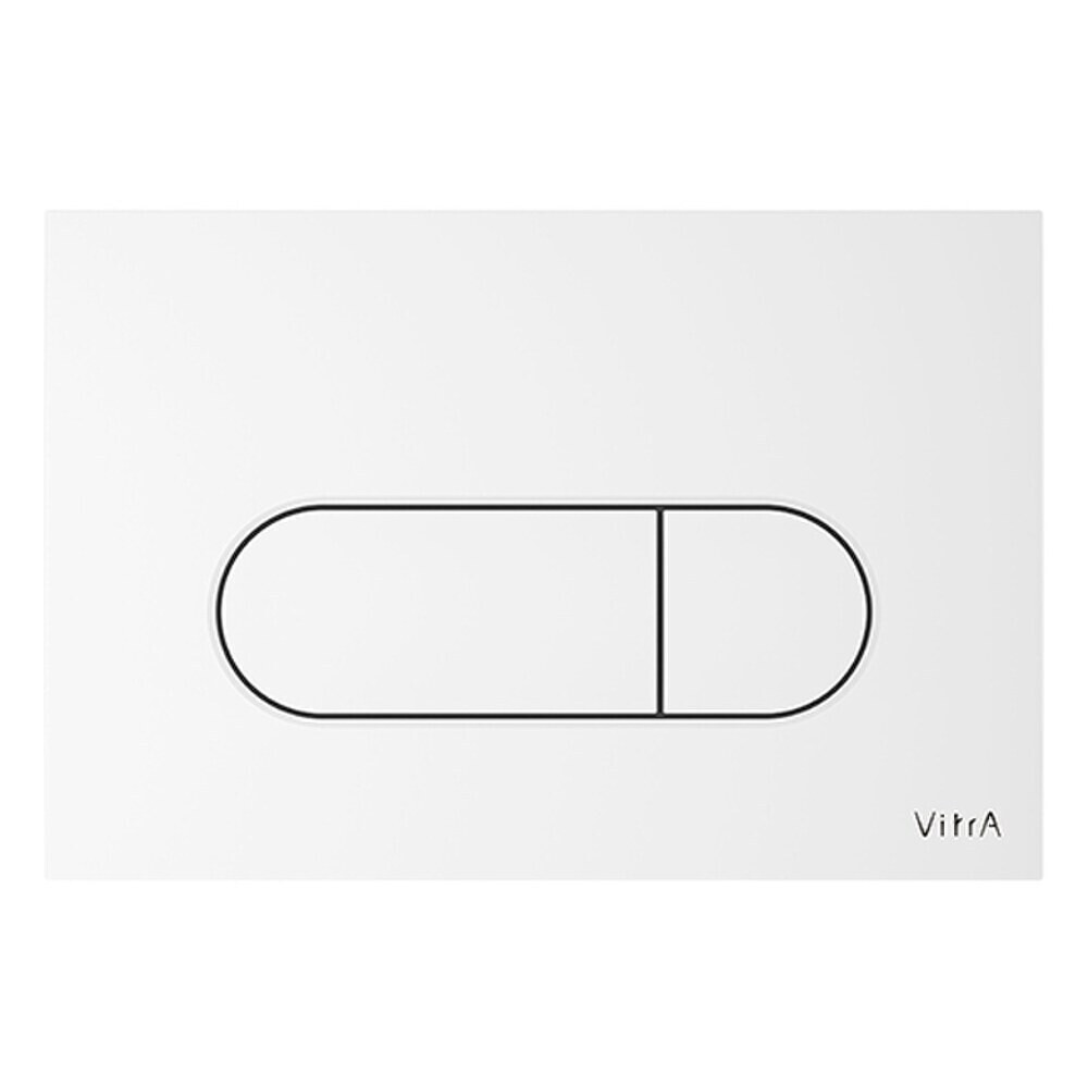 фото Клавиша смыва для инсталляций vitra root round белая (740-2200)