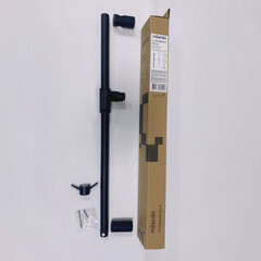 Штанга для душа Milardo Ideal Spa 700 мм без мыльницы металл черный (ILS70B0M17) - фото 5