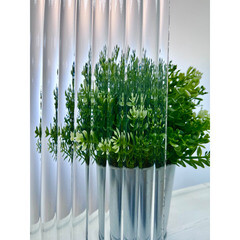 Душевая перегородка RGW WA 08 хром 100х195 см стекло рифленое 8 мм - фото 4