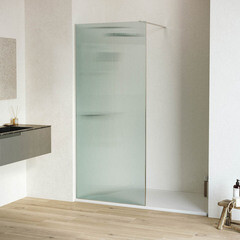 Душевая перегородка RGW WA 08 хром 100х195 см стекло рифленое 8 мм - фото 3