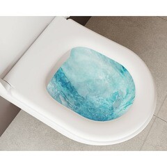 Комплект инсталляции Vitra с унитазом Sanibelle с кнопкой хром и сиденьем дюропласт микролифт (9878B003-7200) - фото 8