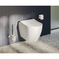 Унитаз подвесной Vitra Mia Round безободковый без сиденья (7510B003-0075) - фото 5