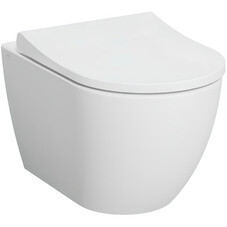Унитаз подвесной Vitra Mia Round безободковый без сиденья (7510B003-0075)