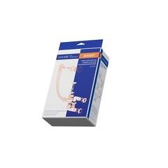 Сифон для ванны Cersanit Start 1 1/2х40 мм регулируемый слив d70 мм полуавтомат с соединением 40 мм (64285) - фото 6