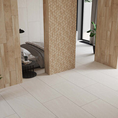 Керамогранит Estima Gabbro GB01 светло-бежевый 1200x600x10 мм (2 шт.=1,44 кв.м) - фото 9