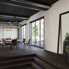 Керамогранит Estima Gabbro GB01 светло-бежевый 1200x600x10 мм (2 шт.=1,44 кв.м) - фото 12