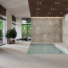 Керамогранит OnlyGres Cement COG301 светло-серый 600х600х20 мм (2 шт.=0,72 кв.м) - фото 13