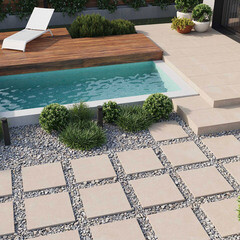 Керамогранит OnlyGres Cement COG301 светло-серый 600х600х20 мм (2 шт.=0,72 кв.м) - фото 12