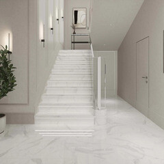 Керамогранит Estima Melody MO101 белый 1200х600х10 мм (2 шт. = 1,44 кв.м) - фото 10