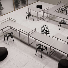 Керамогранит Estima Nolana NL00 белый 800х800х11 мм (2 шт. = 1,28 кв.м) - фото 10