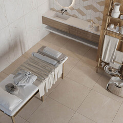 Керамогранит Estima Nolana NL00 белый 1600х800х11 мм (1 шт. = 1,28 кв.м) - фото 7