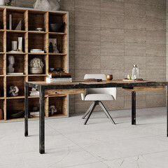 Керамогранит Estima Nolana NL00 белый 1600х800х11 мм (1 шт. = 1,28 кв.м) - фото 6