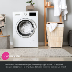 Коврик для ванной серый 70х120 см Iddis Base (BSQL02Mi12) - фото 7