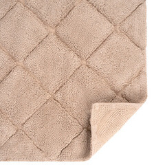 Коврик для ванной бежевый 60х60 см Fora Bricks (FOR-BRK60-60BE) - фото 4