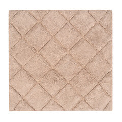 Коврик для ванной бежевый 60х60 см Fora Bricks (FOR-BRK60-60BE) - фото 1