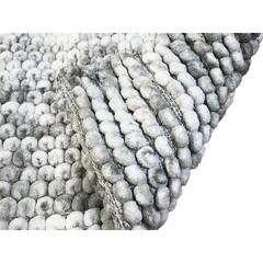 Коврик для ванной серо-белый 80х50 см Fora Soft Cotton (FOR-SC50-80GRA) - фото 7