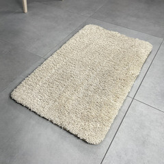 Коврик для ванной кремовый 80х50 см Fora Spark (FOR-HAP-50-80CRE) - фото 2